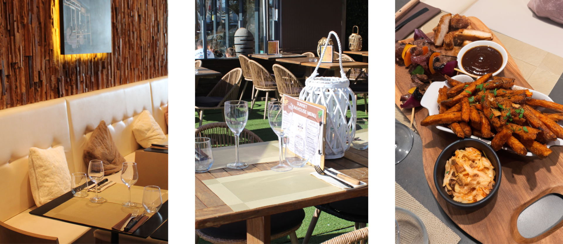 restaurant bord de mer fréjus - restaurant ambiance frejus - steakhouse frejus